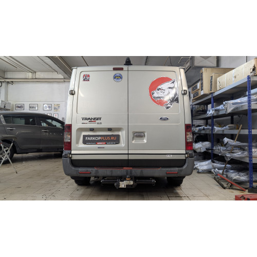 Фаркоп Лидер Плюс на FORD Transit 2000-2014  Арт. F116-F  (со ступенькой/без ступеньки)