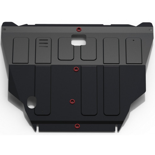 Защита Картера двигателя, КПП АвтоБроня для Nissan X-Trail 2001-2007 (T30), Сталь 45778 мм - Арт. 111.04138.1