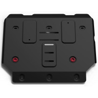 Защита Радиатора АвтоБроня для HAVAL H9 2014-2024, Сталь 45778 мм - Арт. 111.09407.1