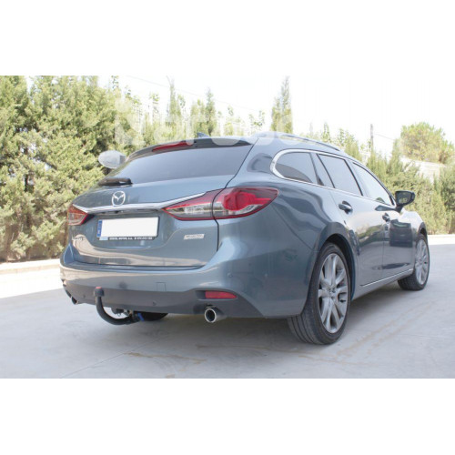 Фаркоп ARAGON на MAZDA 6 2013– Арт. E4002CV (седан и универсал)
