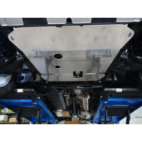 Защита Картера двигателя ТСС для Renault Duster 2010-2021, Алюминий 4 мм - Арт. ZKTCC00144